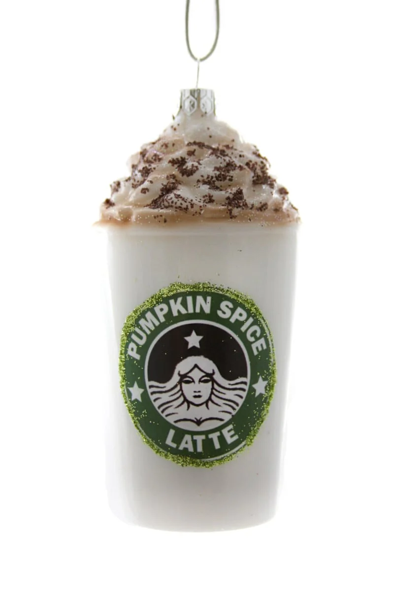PUMPKIN SPICE LATTE ORNAMENT