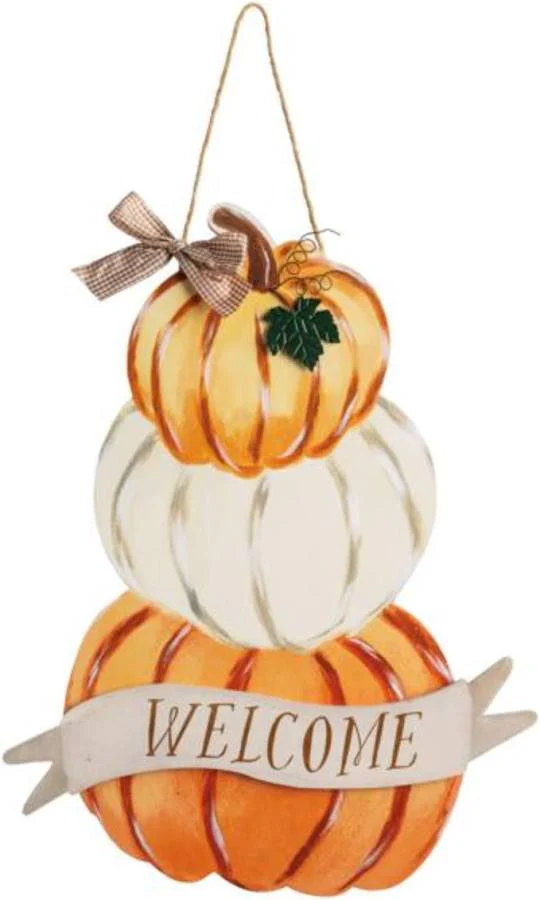 Pumpkin Stack Door Hanger