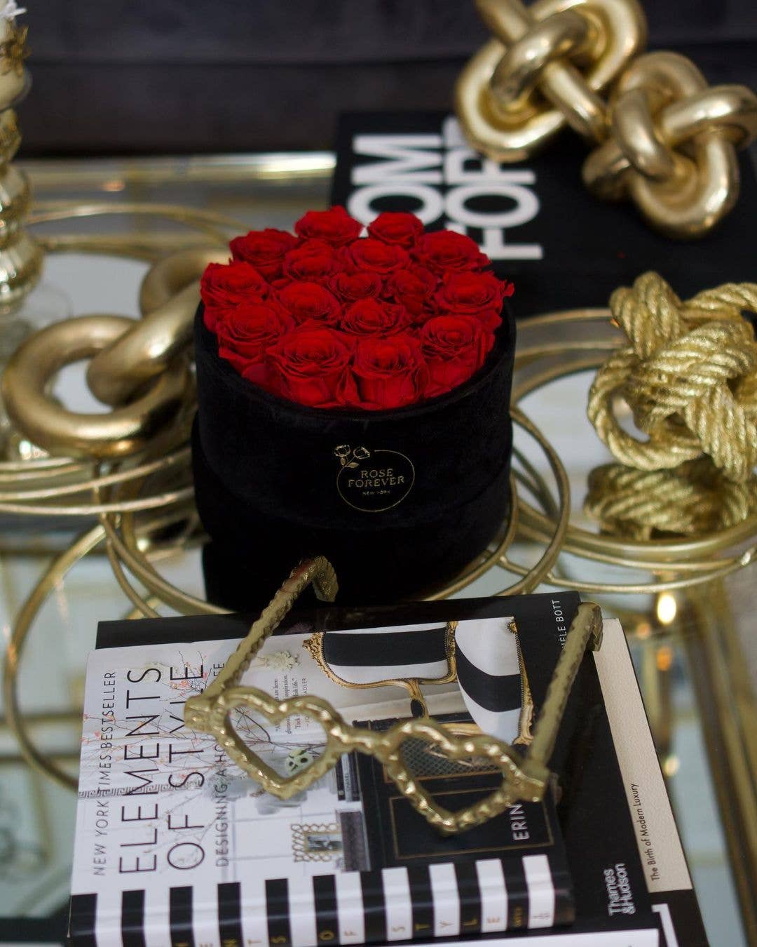 Rose Forever - Passion Black Velvet Red - Image 3