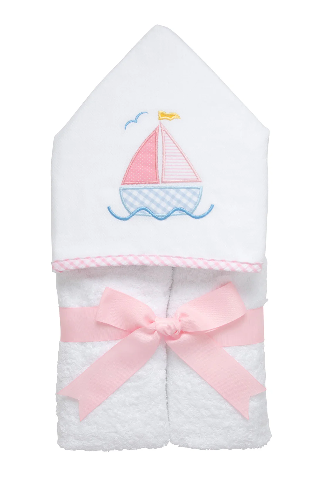 Sailboat Everykid Towel, Pink