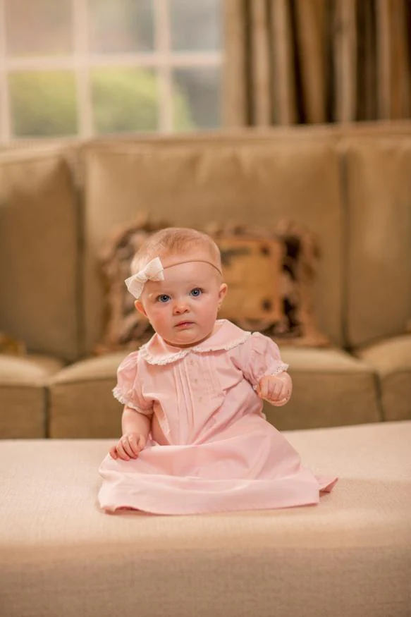 "Scarlette Clair" Infant Gown Fall18 - Image 3