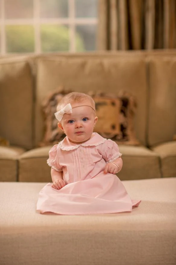 "Scarlette Clair" Infant Gown Fall18 - Image 5