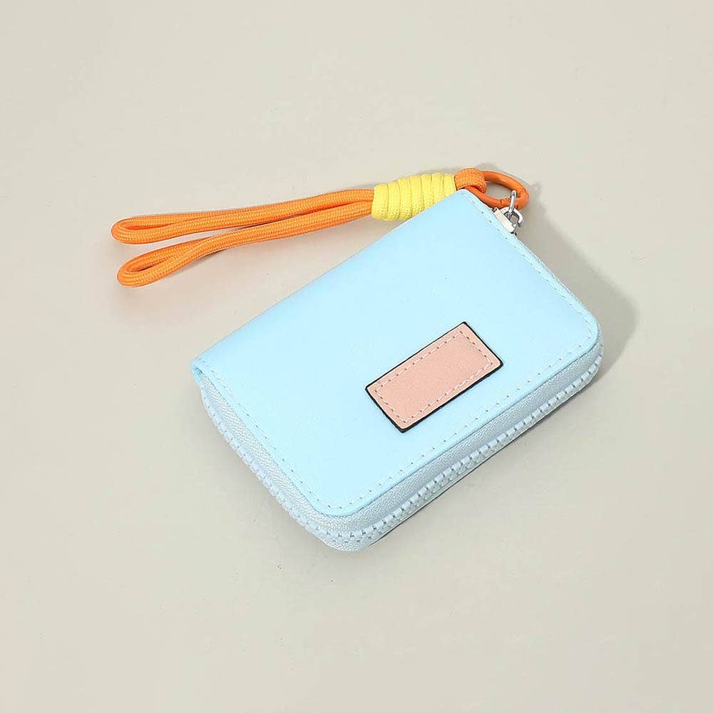 Sensibling Corp. - Compact Zip Around Mini Wallet: Pink - Image 4