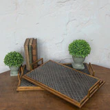GOLD FRAMED TRAYS