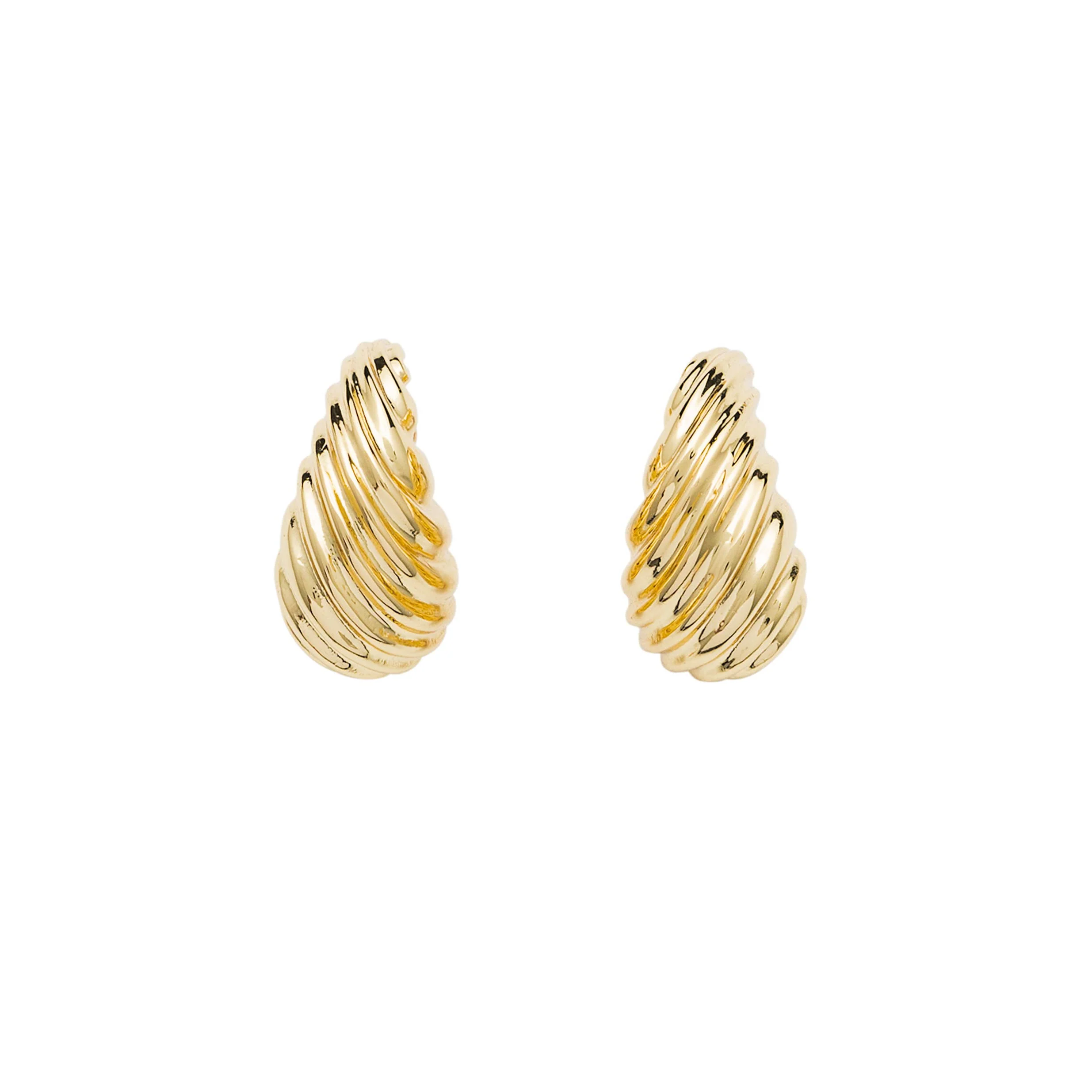 Shell Drop Earrings - Image 3