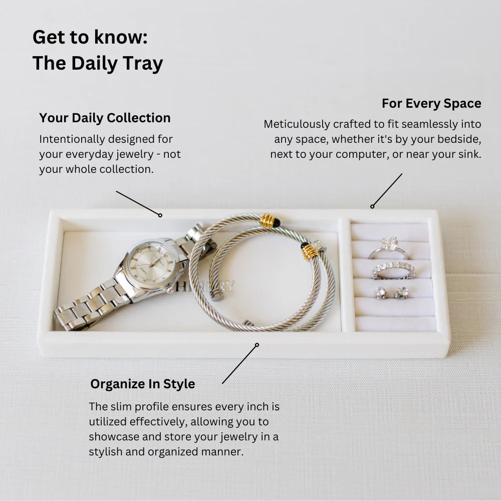 Shinery - The Daily Tray - Luxury Jewelry Organizer - Image 7