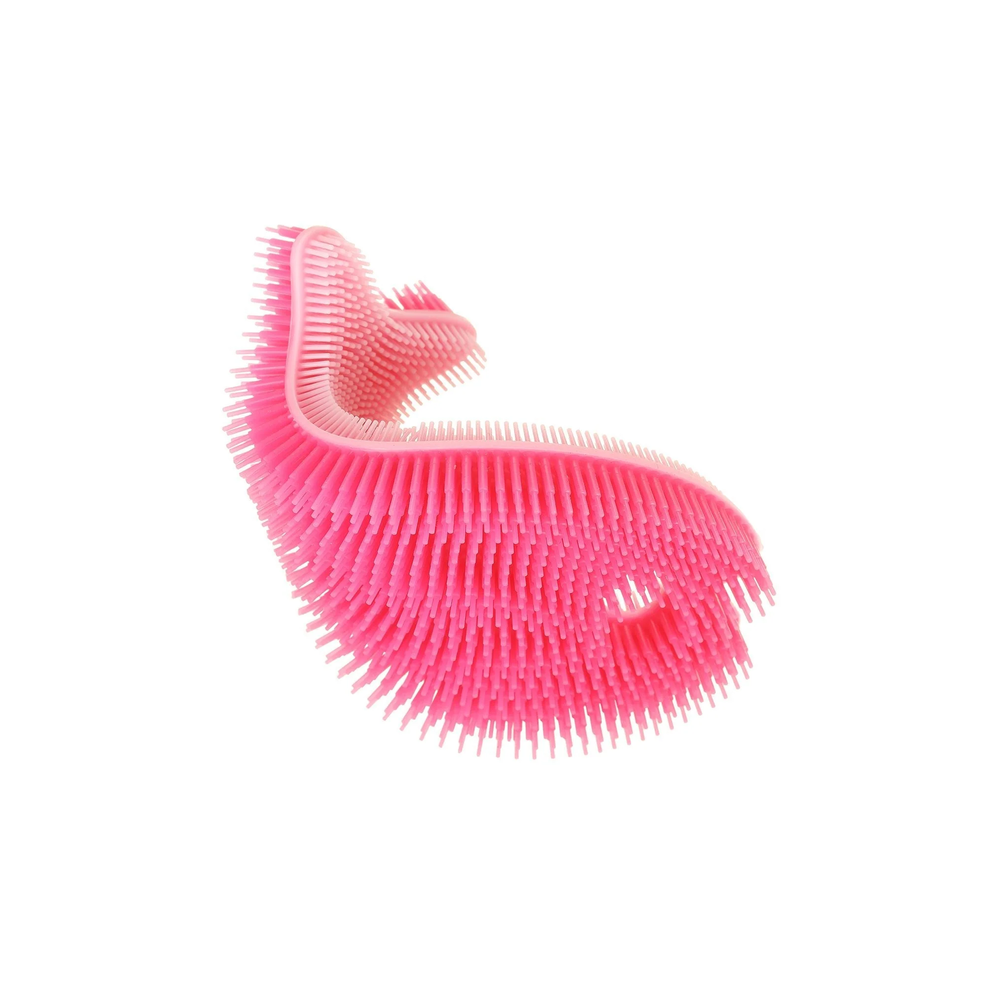 Silicone Bath Scrub / pink fish