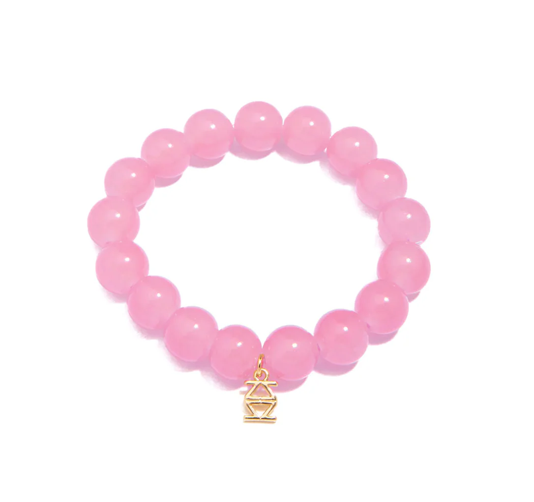 Small Glass Bead Bracelet - Image 5