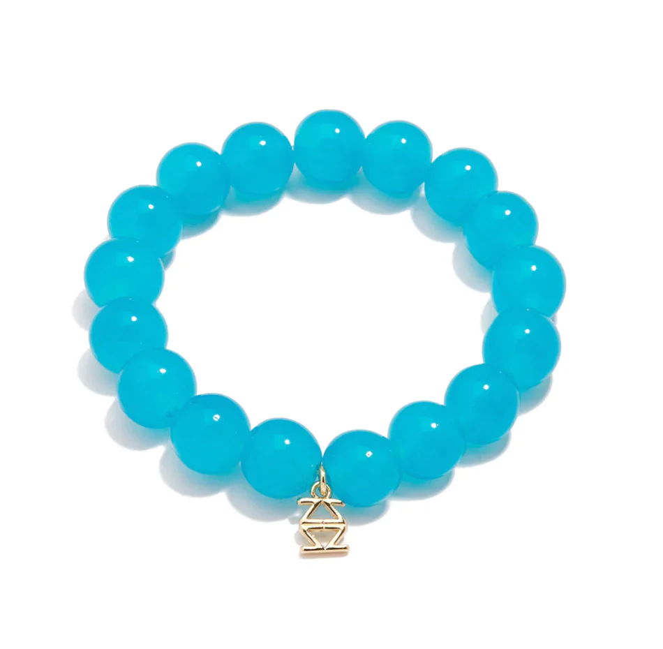 Small Glass Bead Bracelet - Image 6