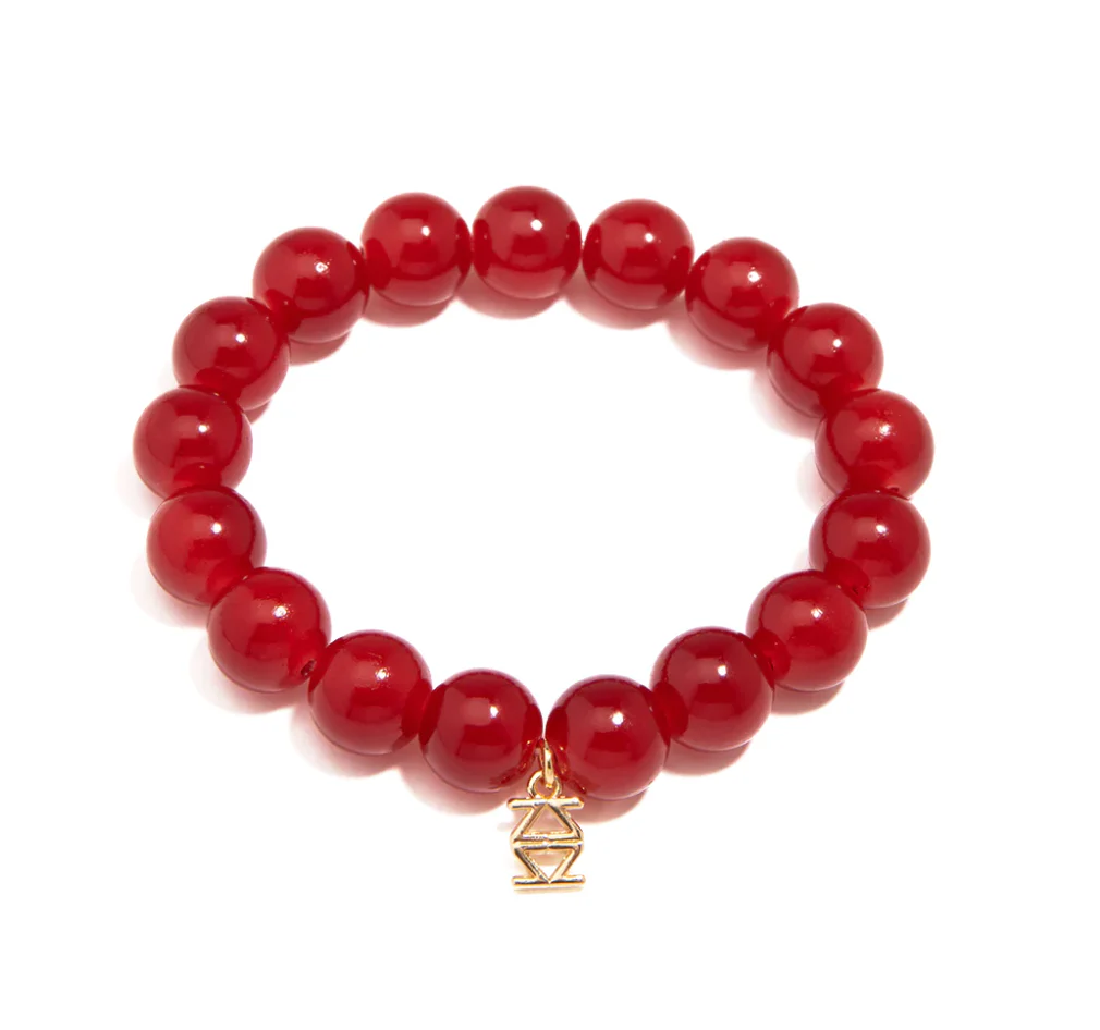 Small Glass Bead Bracelet - Image 8