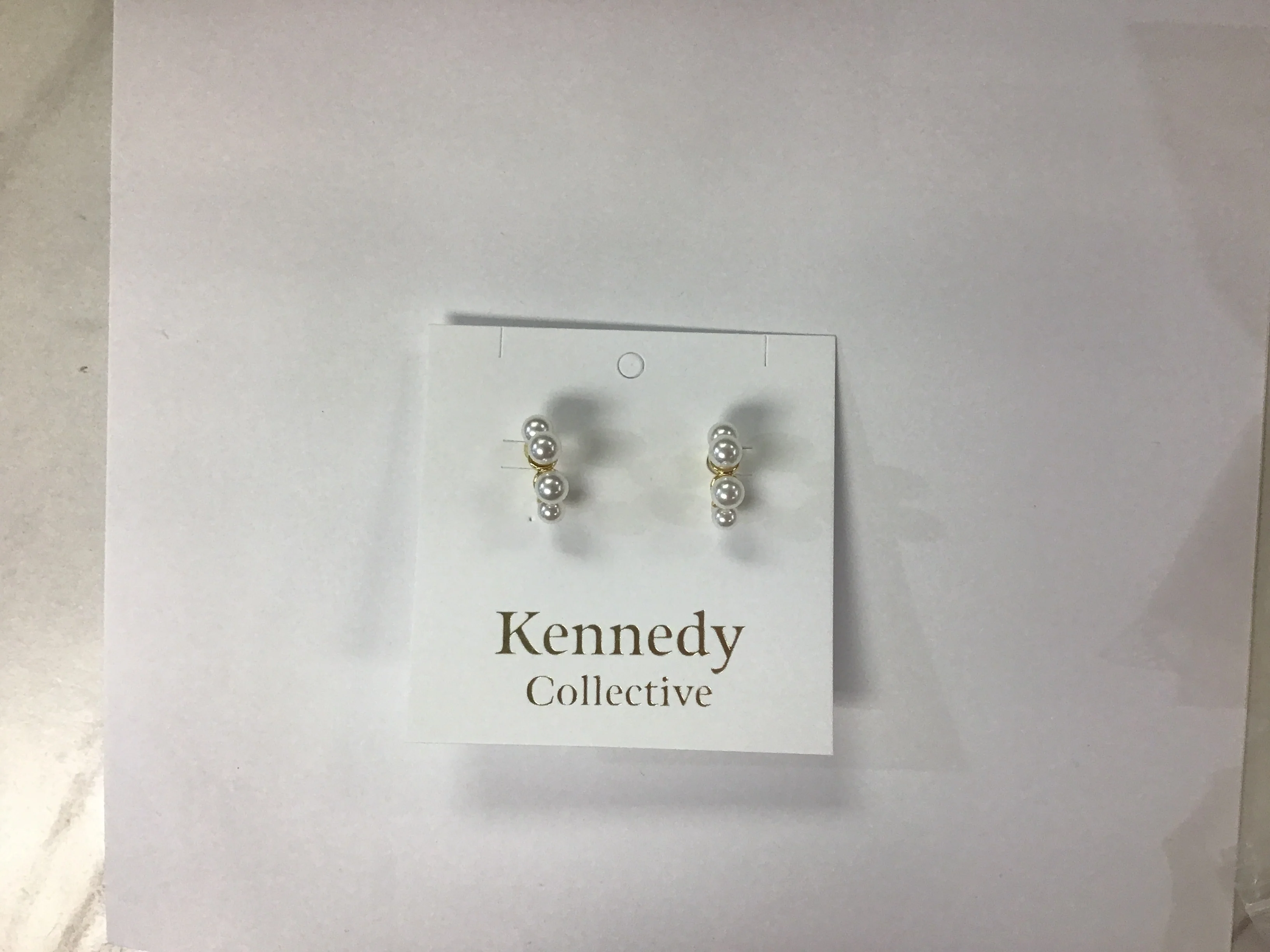 Small Multi Pearl Hoops