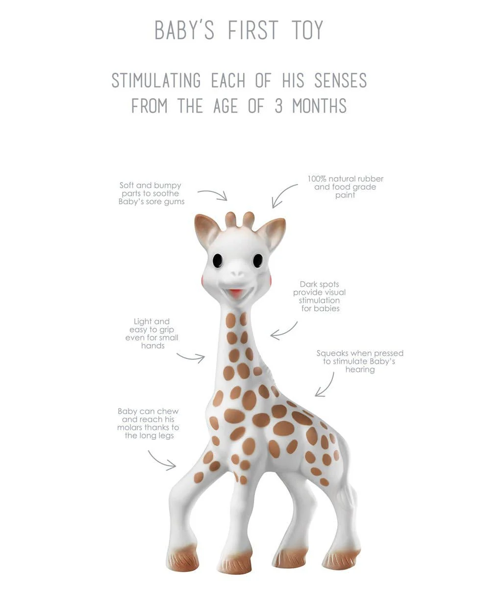 Sophie la Girafe by Calisson Toys. - Sophie La Girafe White Box- Classic - Image 2