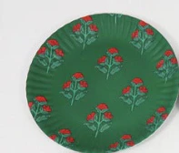 Spice Trail Holiday 'Paper' Plates, Melamine, 6" - Image 2