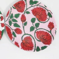 Spice Trail Holiday 'Paper' Plates, Melamine, 6" - Image 7