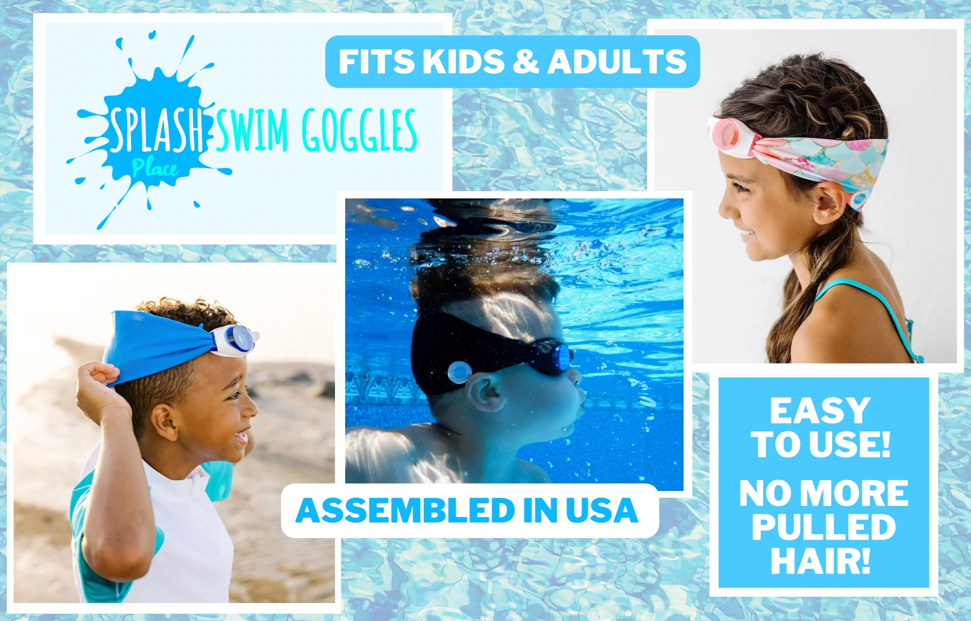 Splash Place Swim Goggles - Display Rack & Header - Image 2
