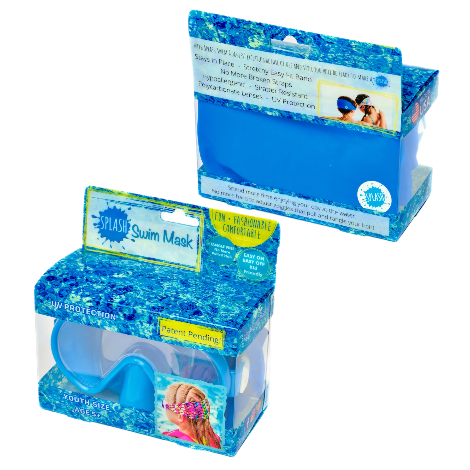 Splash Place Swim Goggles - MASK- Mermaid Swim Mask - Image 4