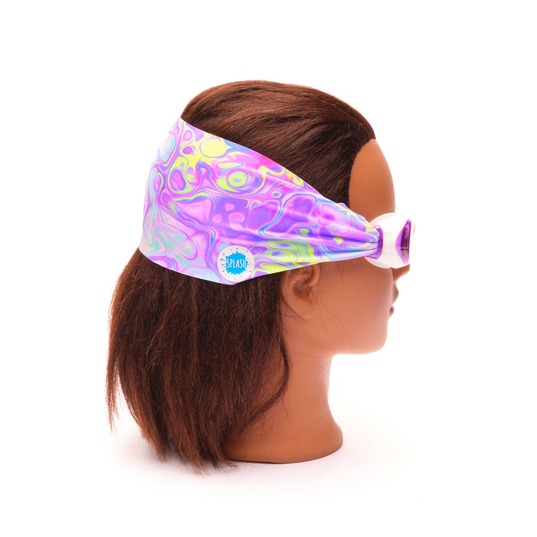 Splash Place Swim Goggles - Pastel Swirl Swim Goggles - Image 2