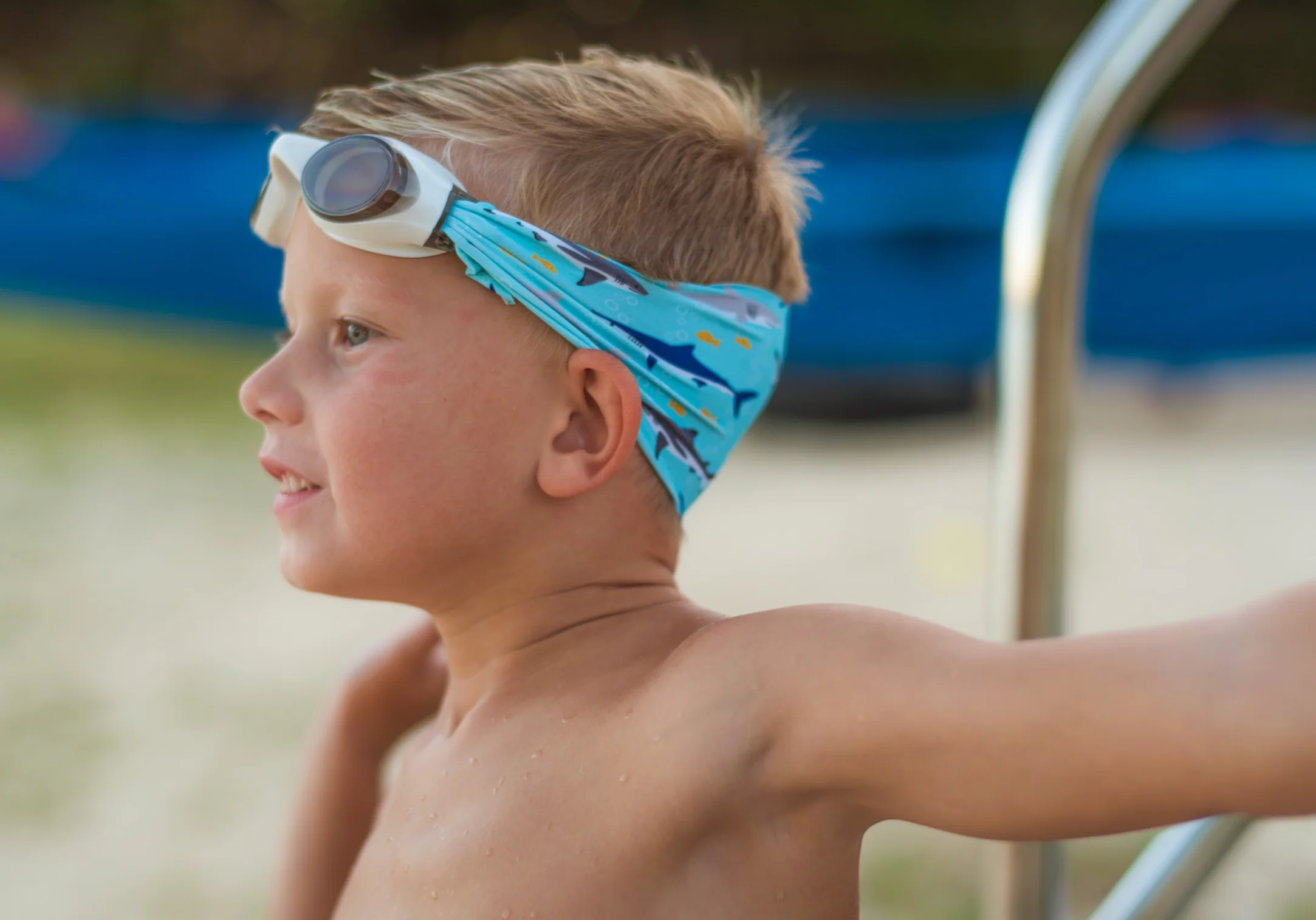 Splash Place Swim Goggles - Shark Attack Swim Goggles - Image 3