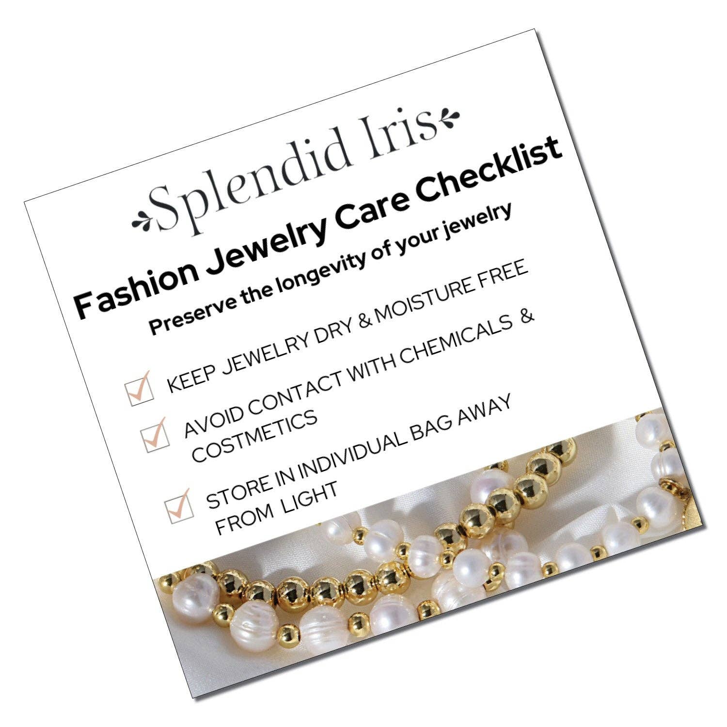 Splendid Iris - Care Card