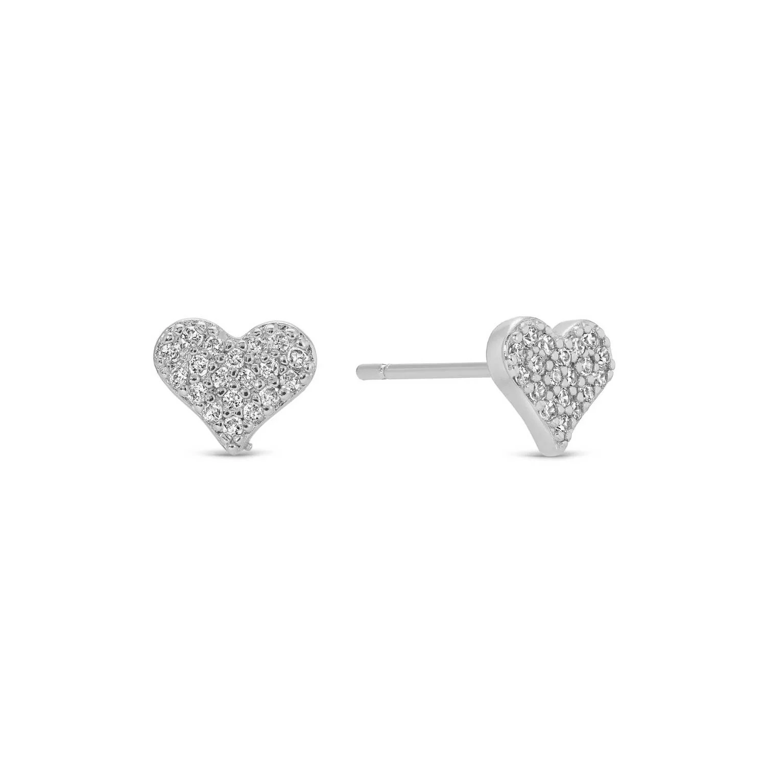 Splendid Iris - Heart Velvet Stud Gift Set: Silver - Image 12