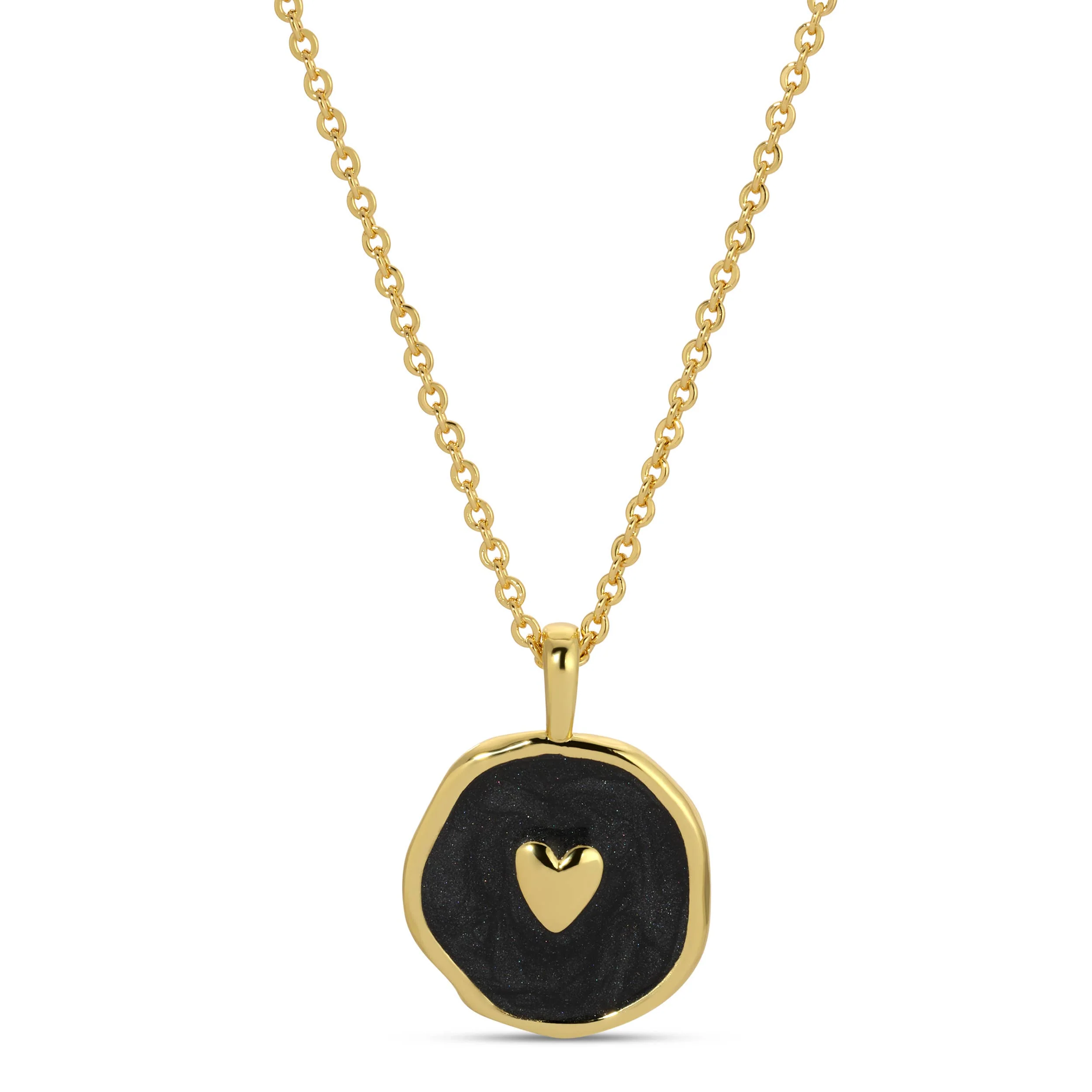 Splendid Iris - Tiny Heart Necklace: White - Image 2