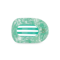 Spring Splash Medium Flat Round Hair Clip - Medium