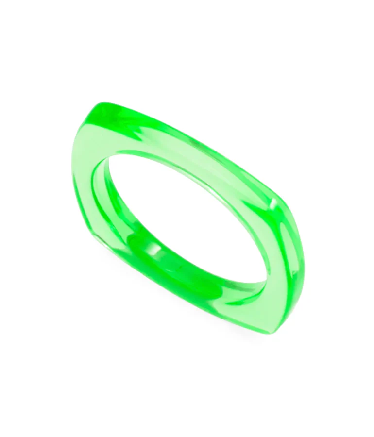 SQUARE LUCITE RING - Image 3