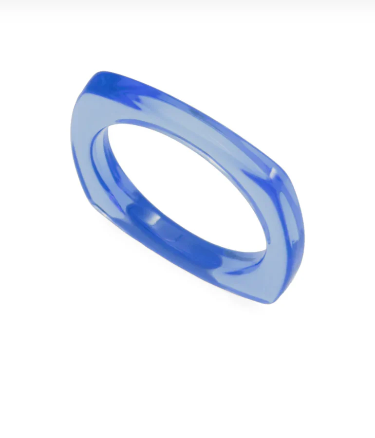 SQUARE LUCITE RING - Image 4
