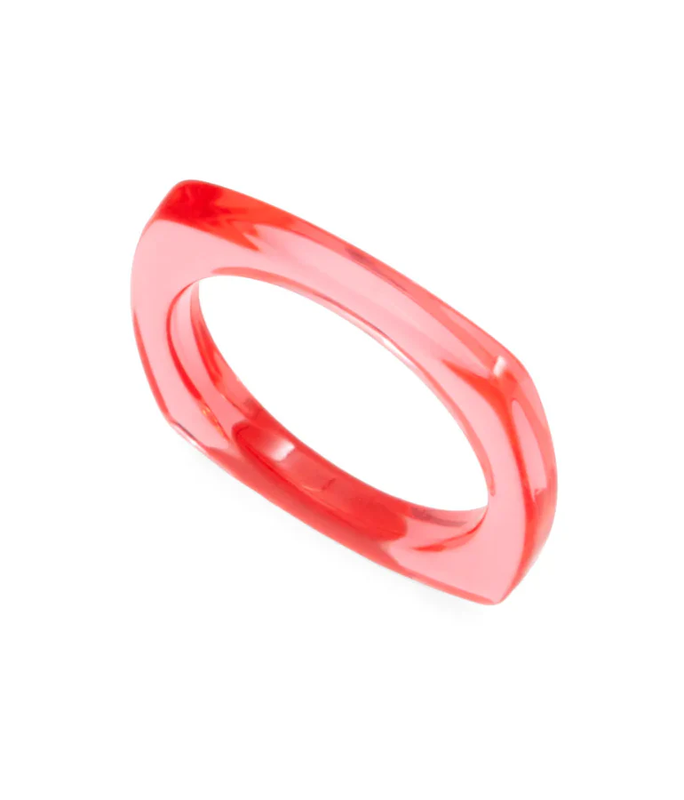 SQUARE LUCITE RING - Image 5