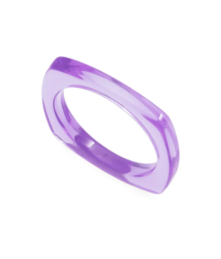 SQUARE LUCITE RING - Image 6