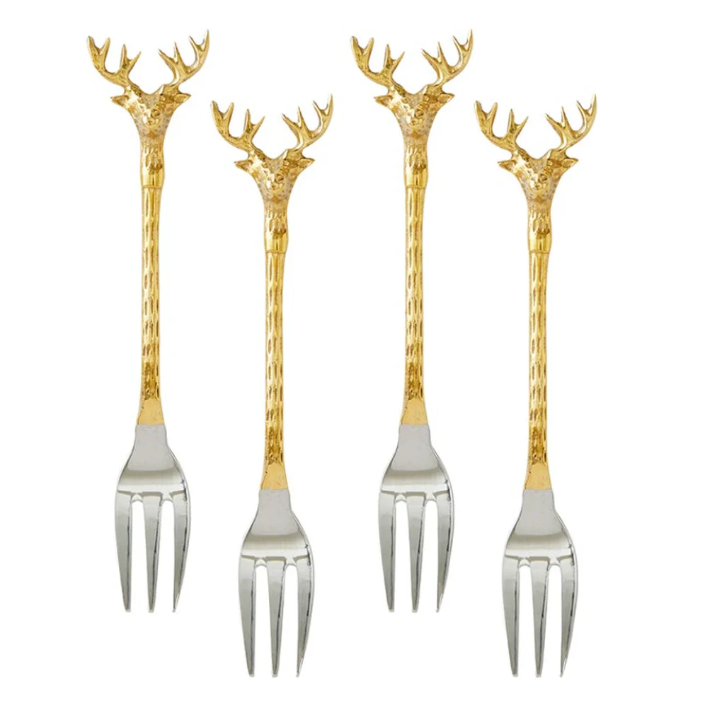 Stag Charcuterie Essentials Forks - Set of 4