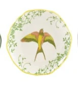 Stoneware Scalloped Plate W Butterfly Sold Separately - Image 3