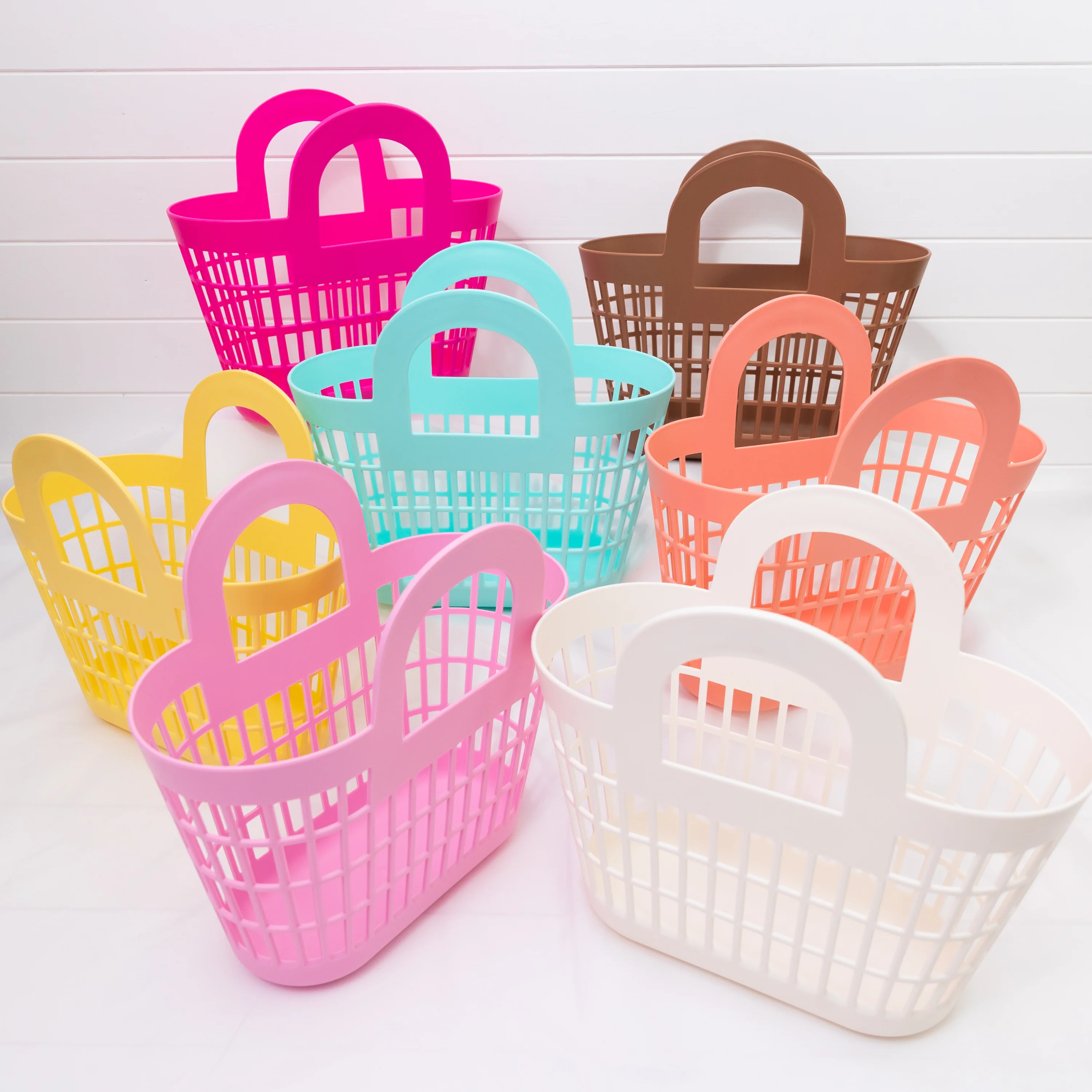 Sun Jellies - Rosie Basket: Seafoam - Image 10