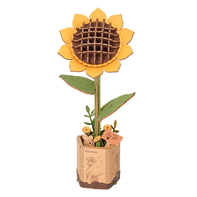 Sunflower Wooden Set