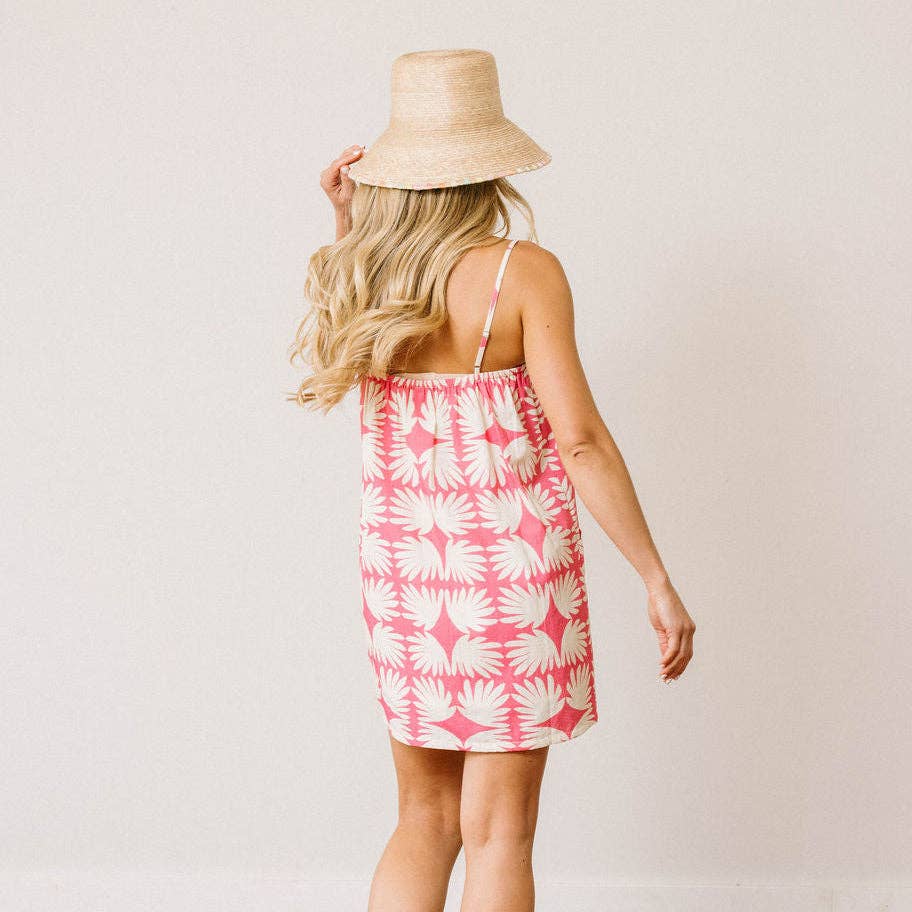 Sunshine Tienda - Pink Lemonade Tile Grotto Dress: L - Image 2