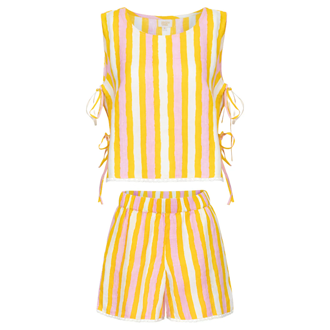 Sunshine Tienda - Sunkissed Stripe Coco Set: M - Image 3