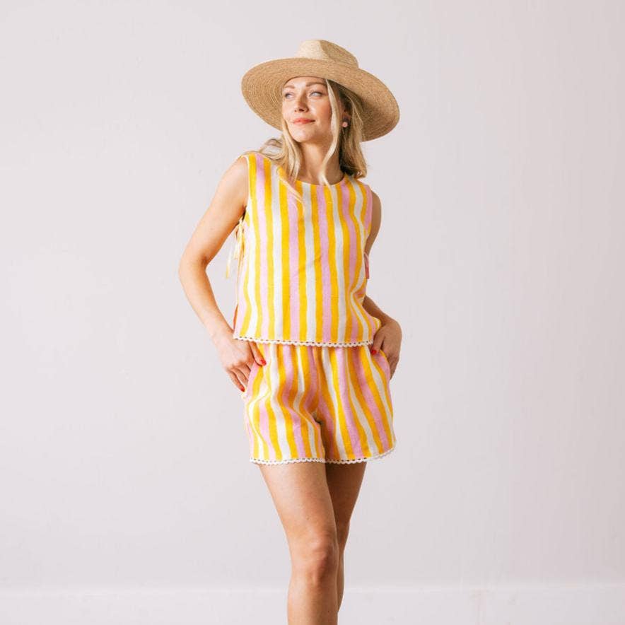 Sunshine Tienda - Sunkissed Stripe Coco Set: XS - Image 7