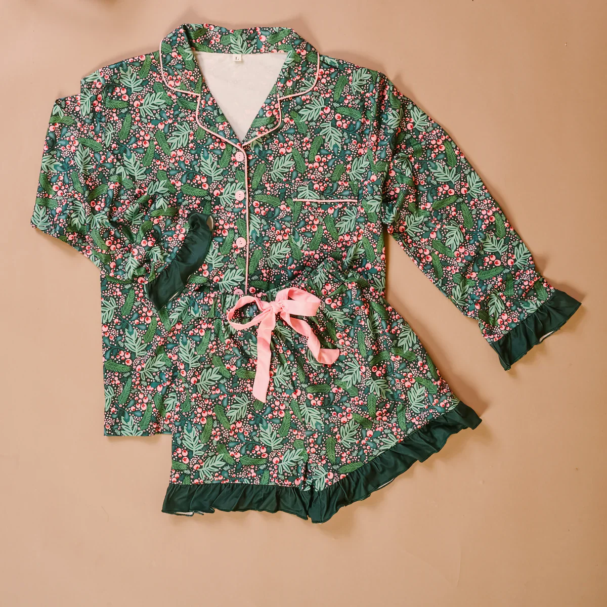 Sweet Dreams Pajama Shorts Set-Jolly Sprig