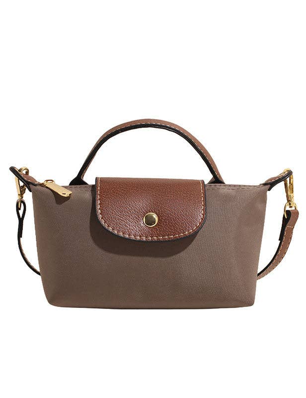 Sweetkama - Ladies Color Block Flap Crossbody Bag Phone Wallet Bag SKAB4153: Black - Image 12