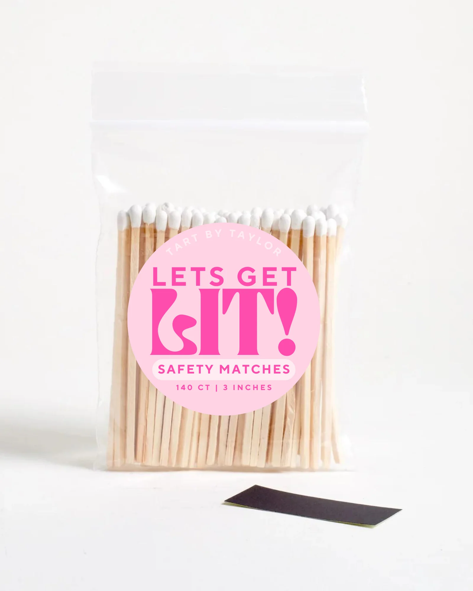 Tart By Taylor - 3'' Inch Match Stick Refills (140 Count): Candy Cane - Image 2
