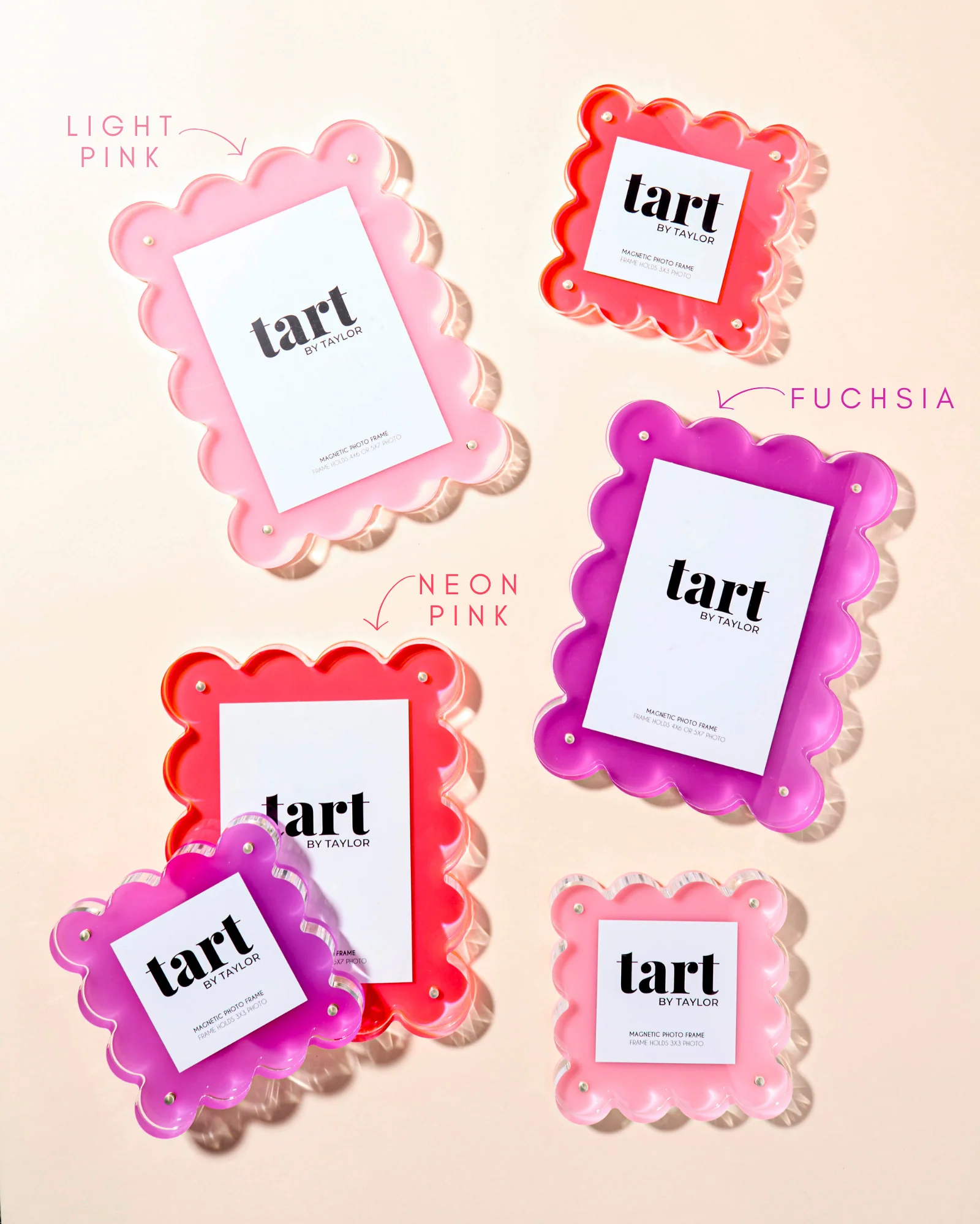 Tart By Taylor - Fuchsia Acrylic Picture Frame - Image 10