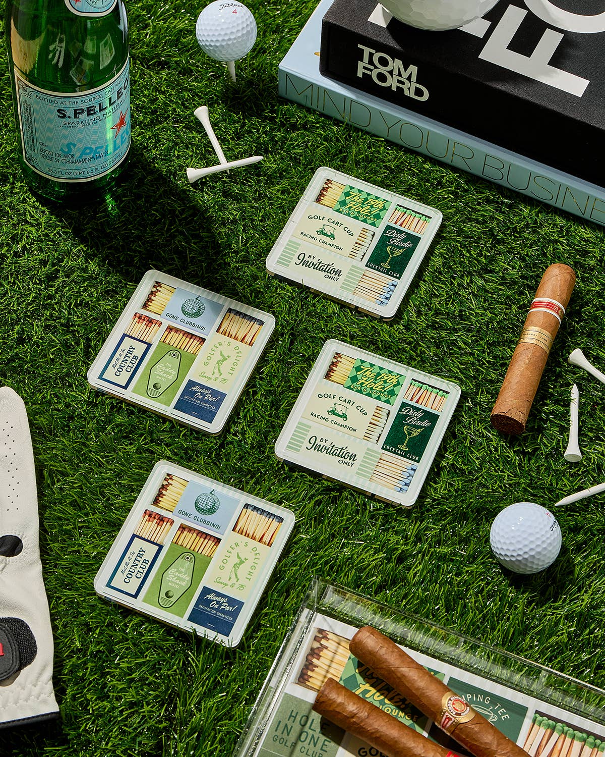 Tart By Taylor - Golf Matchbook Coasters: Individual Coaster - Image 4