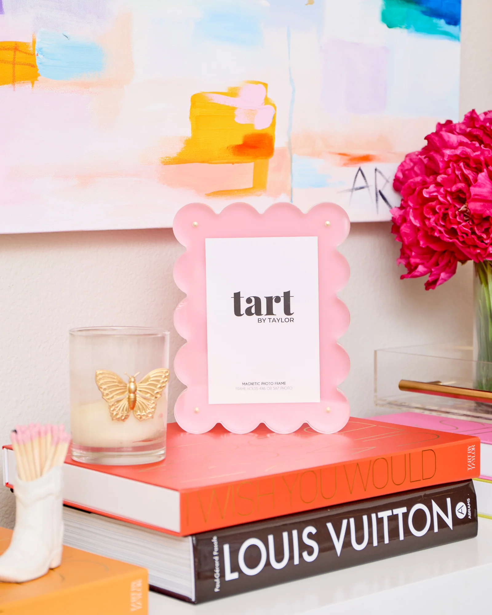 Tart By Taylor - Light Pink Acrylic Picture Frame - Image 4