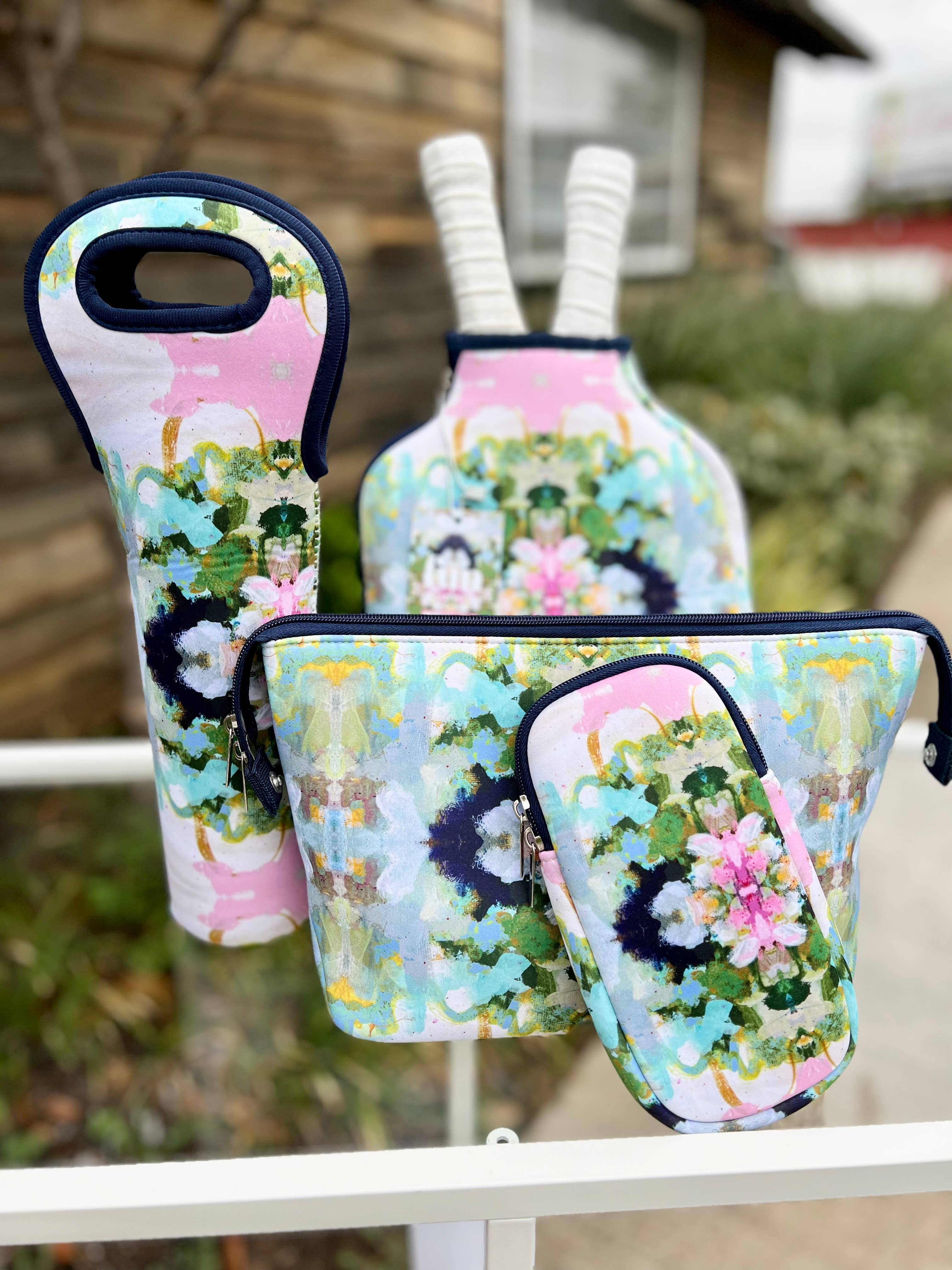 TAYLOR GRAY - Laura Park Nantucket Bloom Neoprene Sunglass Case - Image 3