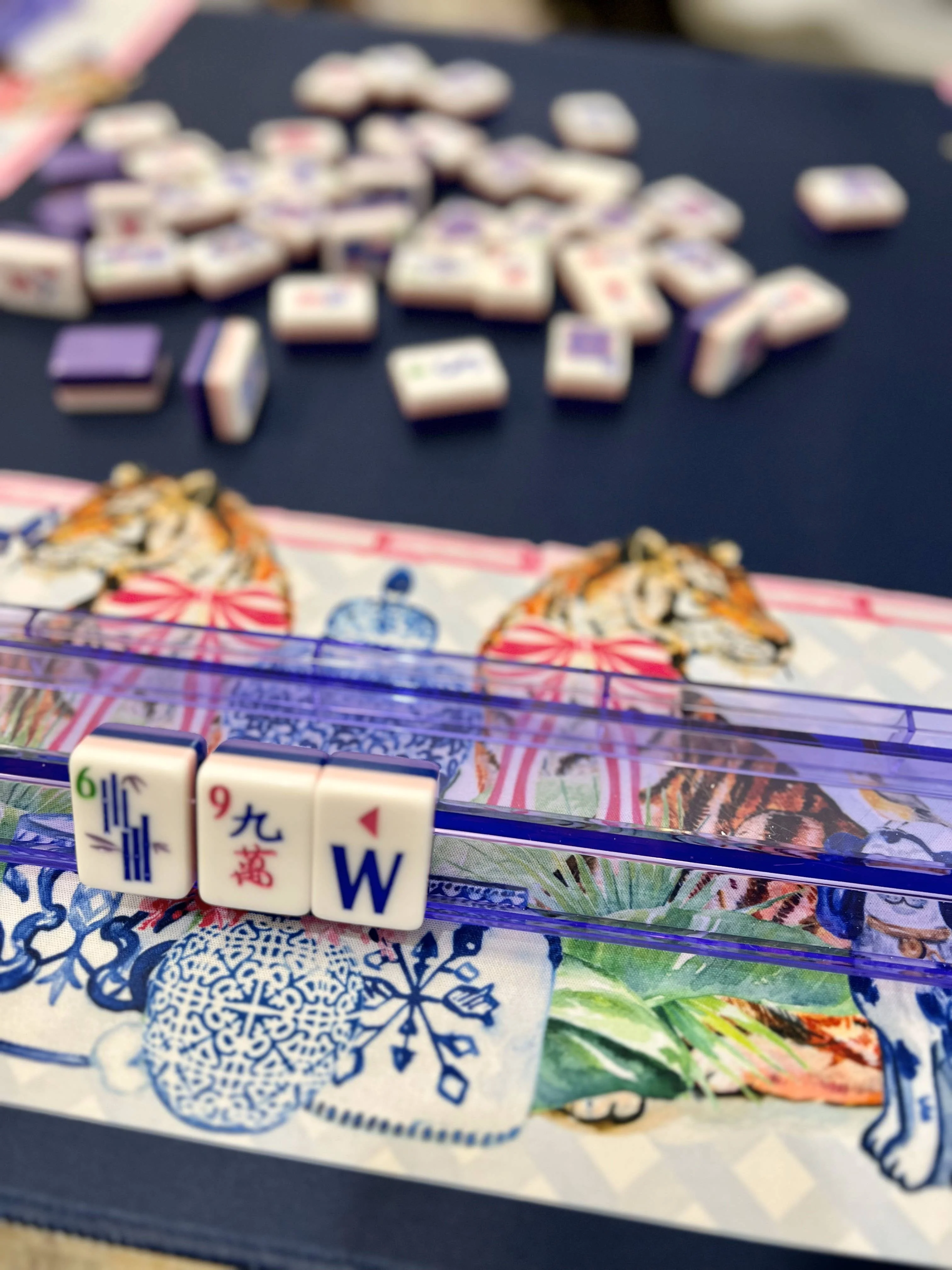 TAYLOR GRAY - Mahjong Mat Chinoiserie - Image 6