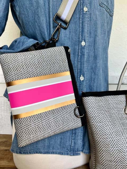 TAYLOR GRAY - The Cathy Mini Neoprene Tote and Wristlet | shoptaylorgray - Image 3