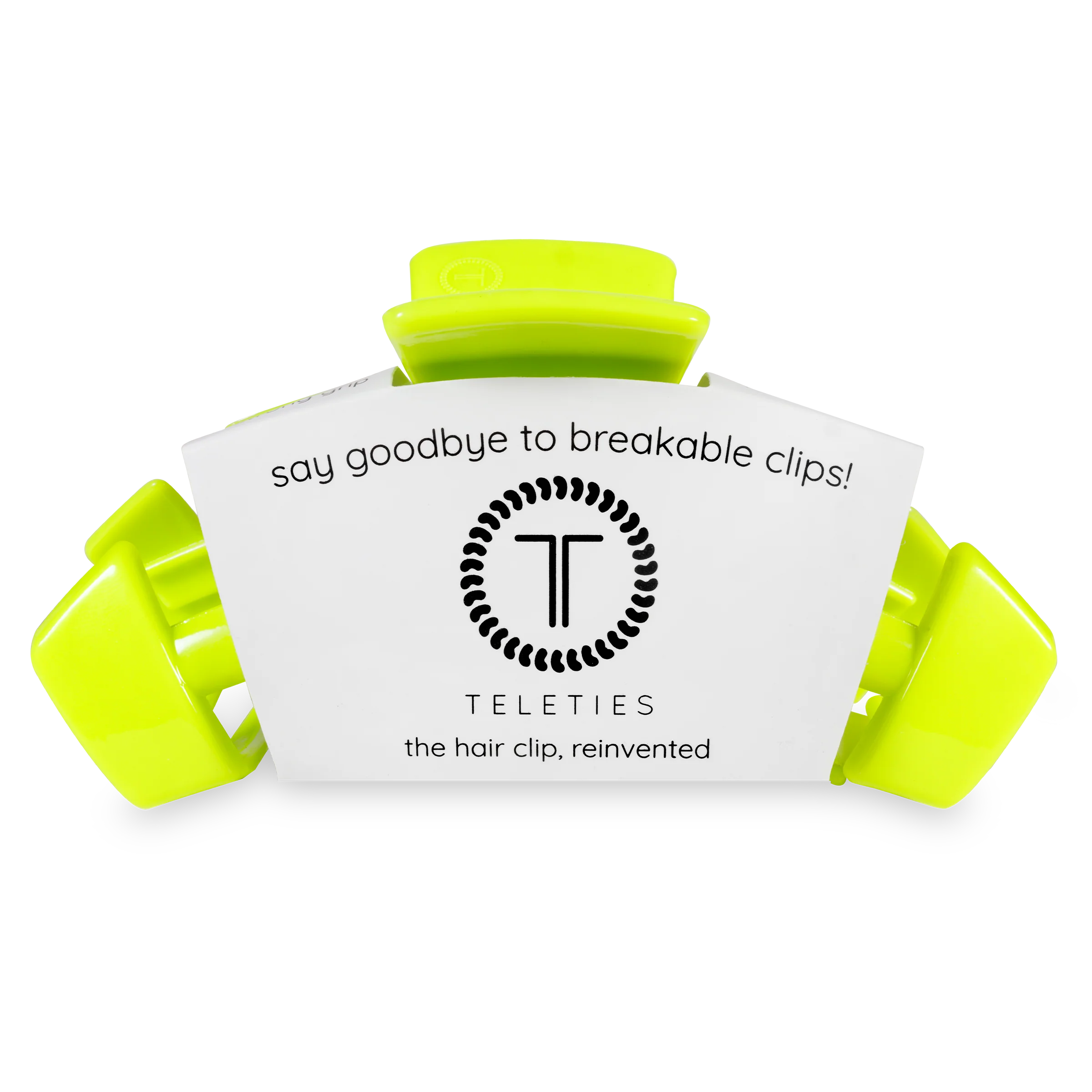 TELETIES - Classic Hair Clip | Large | Summer Brights - Image 2