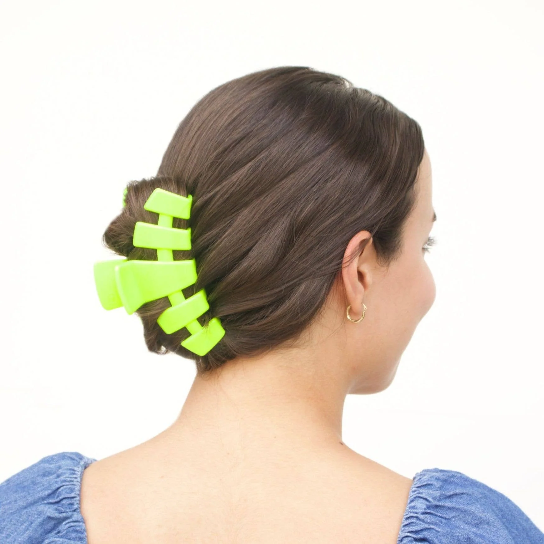 TELETIES - Classic Hair Clip | Large | Summer Brights - Image 4
