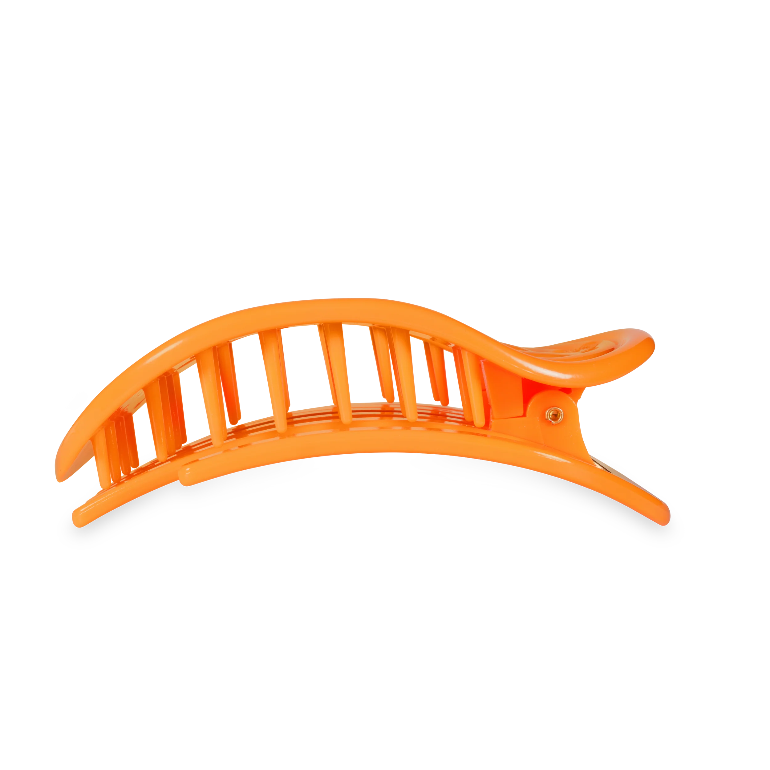 TELETIES - Flat Round Hair Clip | Large | Day Rave - Image 3