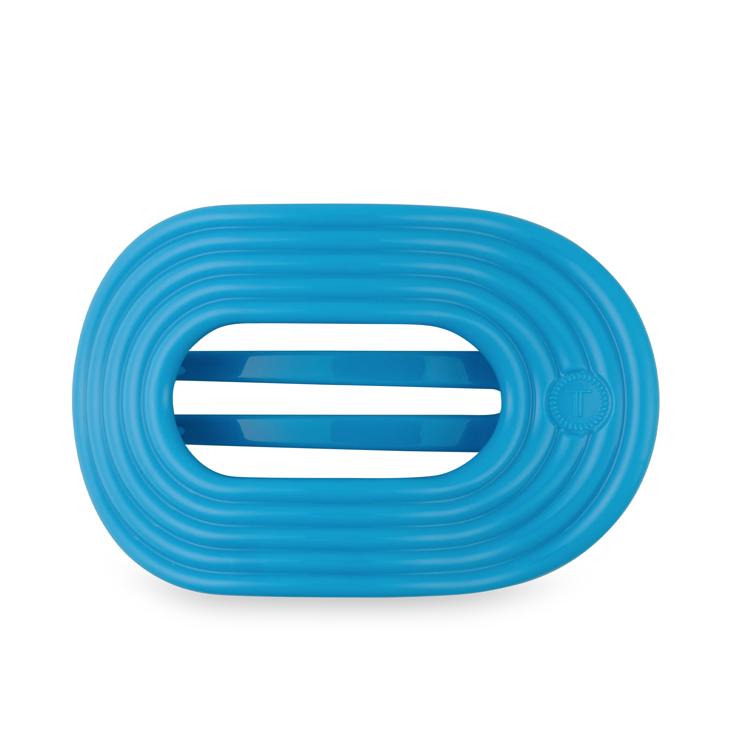 TELETIES - Flat Round Hair Clip | Large | Miami Vice